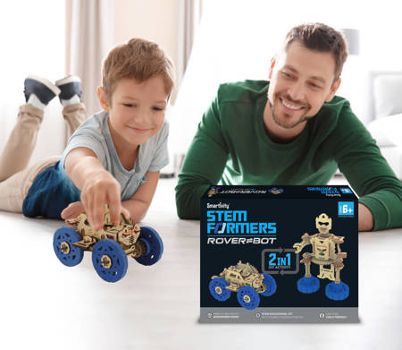 Smartivity Wooden Mechanical 3D Puzzle - Robot Wanderer