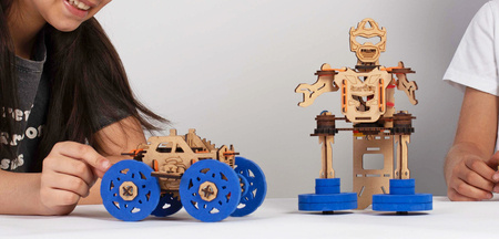 Smartivity Wooden Mechanical 3D Puzzle - Robot Wanderer