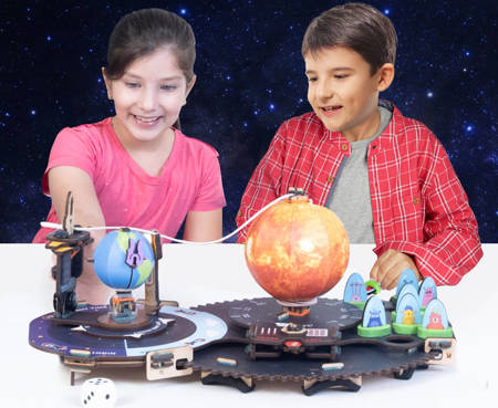 Smartivity Wooden Mechanical 3D Puzzle - Space Shooter