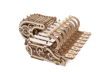 UGEARS Składany Drewniany Model 3D - Mechaniczna Celesta