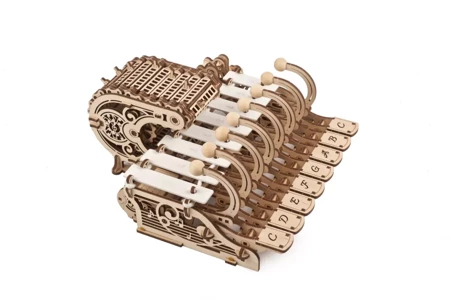 UGEARS Składany Drewniany Model 3D - Mechaniczna Celesta