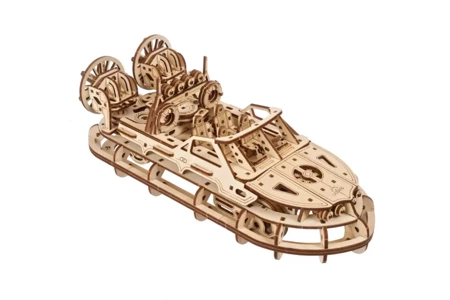 UGEARS Składany Drewniany Model 3D - Poduszkowiec ratunkowy