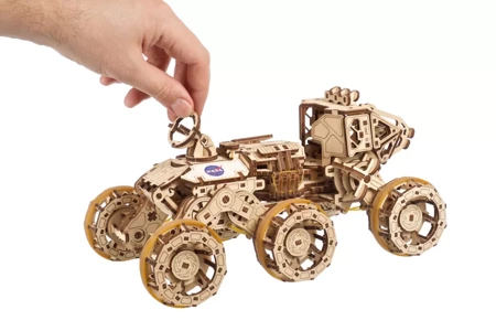 UGEARS Składany Drewniany Model 3D - Załogowy Łazik Marsjański