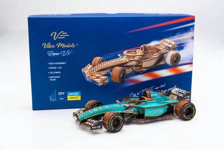 Veter Models 3D Puzzle - Aston Martin V-3 Racer Racer