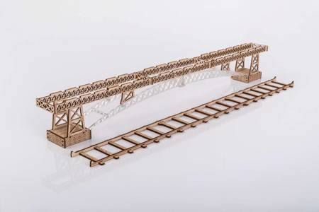 Veter Models 3D Puzzle - Bridge to Train