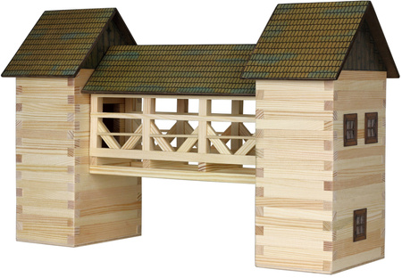 Walachia Folding Wooden 3D Model - Bridge