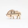 EWA Wooden 3D Puzzle - Bison