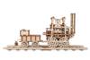 EWA Wooden 3D Puzzle - Steam Locomotive