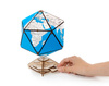 EWA Wooden 3D Puzzle - Twentieth Wall Blue Globe