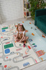 LITTLE STORY Foldable Double-sided XPE Foam Mat 180x200 cm