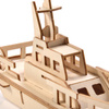 Little Story Wooden Model 3D Puzzle - Yacht