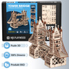 Mr.Playwood Wooden 3D Puzzle - Tower Bridge