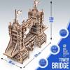 Mr.Playwood Wooden 3D Puzzle - Tower Bridge S