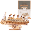 ROBOTIME 3D Wooden Puzzle - Cruise Ship