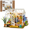 ROBOTIME Foldable 3D DIY LED Wooden Model - Dream Garden House