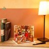 ROBOTIME Folding Wooden LED Model - Library