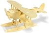 ROBOTIME Wooden 3D Puzzle - Biplane Airplane