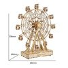 ROBOTIME Wooden Model Puzzle 3D Devil's Mill Poser