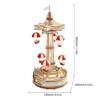 ROBOTIME Wooden Puzzle 3D Positive Parachute Tower