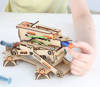 Smartivity Wooden Mechanical 3D Puzzle - Hydraulic Launcher