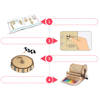 Smartivity Wooden Mechanical 3D Puzzle - Music Machine Xylophone