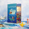 Tonecheer Składany Drewniany Model 3D LED - Book Nook The Little Mermaid