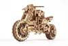 UGEARS Składany Drewniany Model 3D - Scrambler UGR-10 z bocznym wózkiem