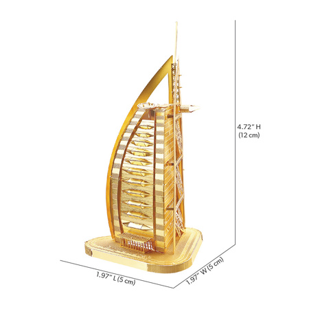 Piececool Puzzle Metal 3D Model - Burj Al Arab