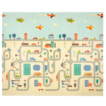 LITTLE STORY Folding Double-sided Foam Mat XPE 180x200 cm XPE-008