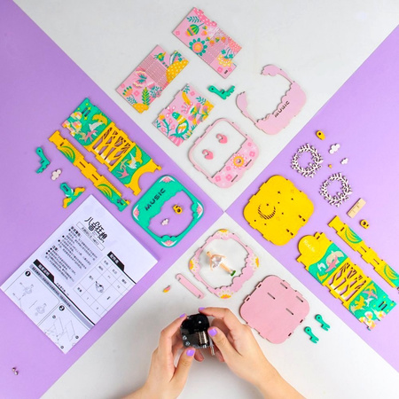 ROBOTIME 3D Wooden Puzzle - Ballet Poser