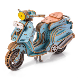 Little Story Wooden Model 3D Puzzles DIY - Sting Scooter