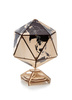 EWA Wooden 3D Puzzle - Twentieth Wall Black Globe