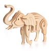 Little Story Wooden Model 3D Puzzle - Elephant