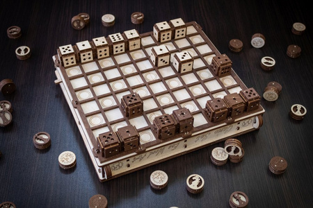 EWA Wooden 3D Puzzle - Game Set