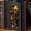 ROBOTIME Składany Drewniany Model 3D LED - Book Nook Magiczny Dom