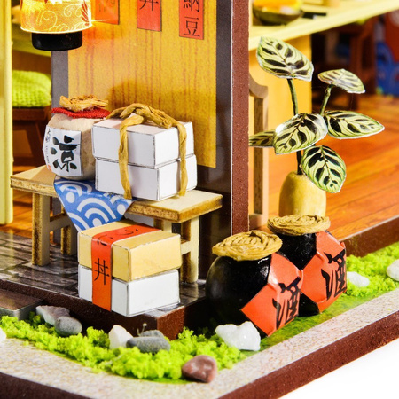 LITTLE STORY Folding Wooden LED Model - Sushi House