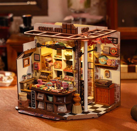 ROBOTIME Składany Drewniany Model Puzzle 3D - Piekarnia Becky