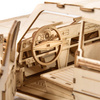 Little Story Wooden Puzzle 3D Model - FSO Fiat 125p