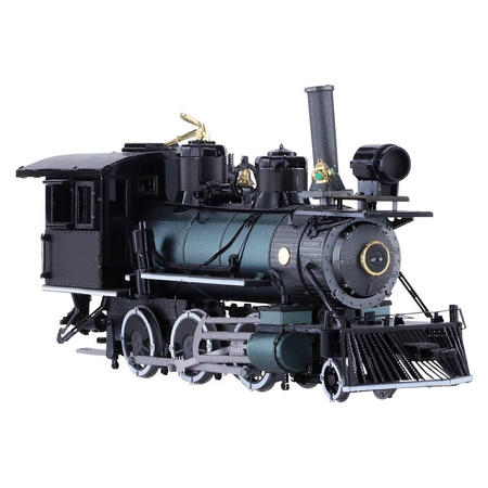 Piececool Puzzle Metalowe Model 3D - Lokomotywa Mogul