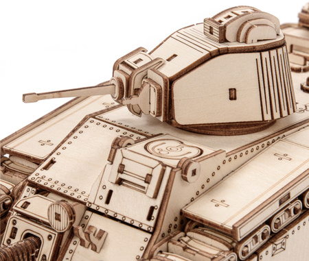 Little Story Wooden Model 3D Puzzle - Tank Char B1