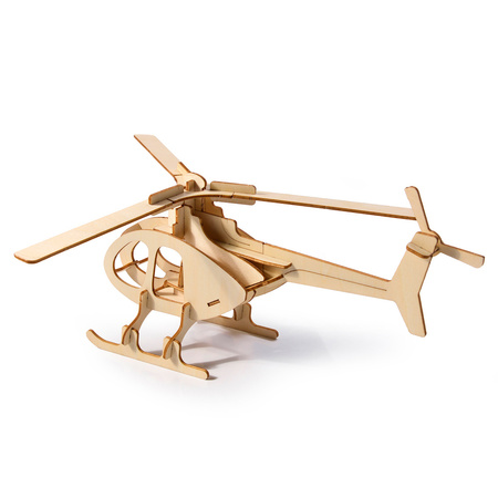 Little Story Wooden Model 3D Puzzle - Helicopter