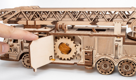 EWA Wooden 3D Puzzle - Fire Truck