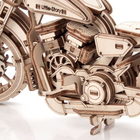 Little Story Drewniane Puzzle Model 3D - Speedtail ENG