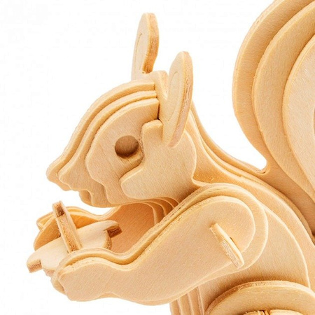 ROBOTIME Wooden 3D Puzzle - Squirrel