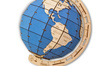 EWA Wooden 3D Puzzle - Blue Globe