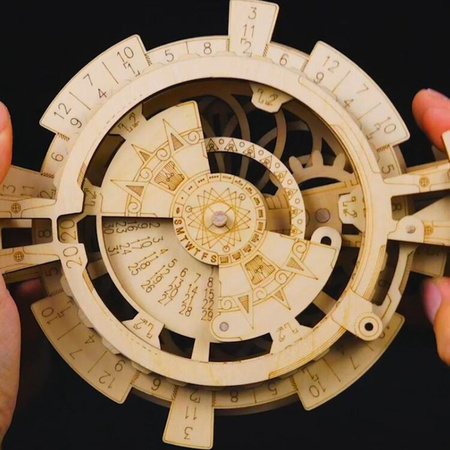 ROBOTIME Wooden 3D Puzzle - Calendar