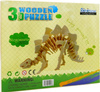 ROBOTIME Wooden 3D Puzzle - Dinosaur Stegosaurus