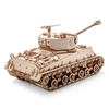 Little Story Wooden Model 3D Puzzle - Tank M4A3E8 Sherman