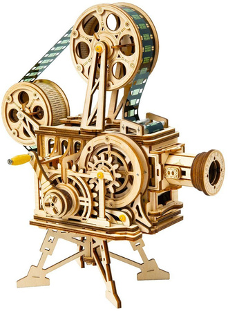 ROBOTIME Wooden 3D Puzzle - Projector + Movie