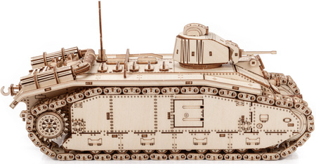 Little Story Wooden Model 3D Puzzle - Tank Char B1